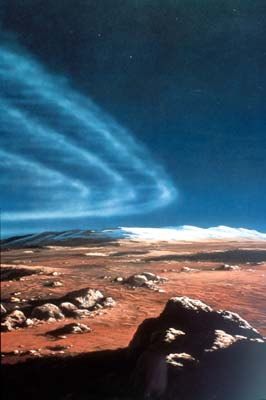 Space Art: Ludek Pesek Mars Painting